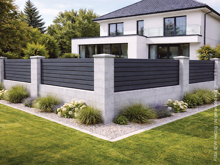 Kleinformatige Betonbauteile