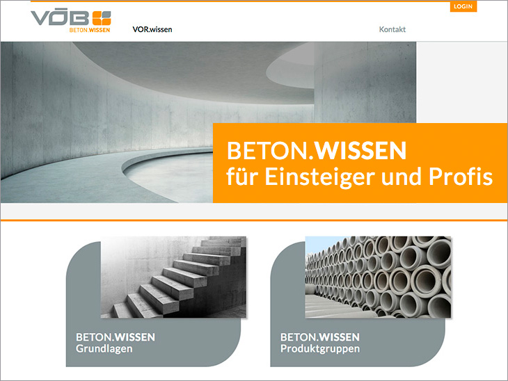 VÖB launcht neue E-Learning-Plattform Beton.Wissen